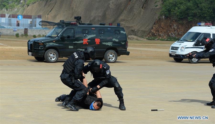 CHINA-GUANGXI-ANTI-TERRORISM DRILL (CN)