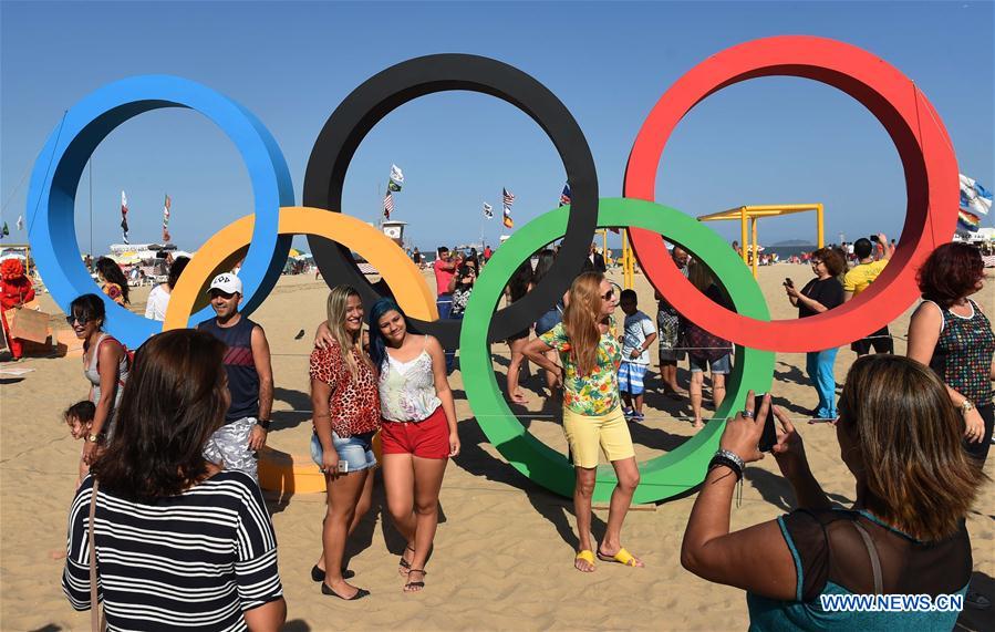 (SP)BRAZIL-RIO DE JANEIRO-TOURISM-OLYMPIC RINGS