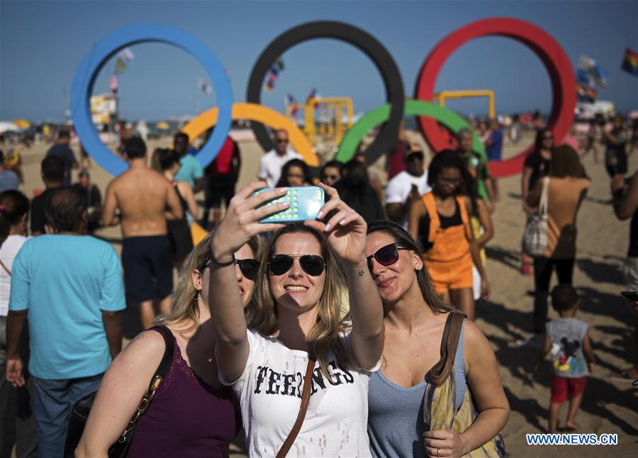 (SP)BRAZIL-RIO DE JANEIRO-TOURISM-OLYMPIC RINGS