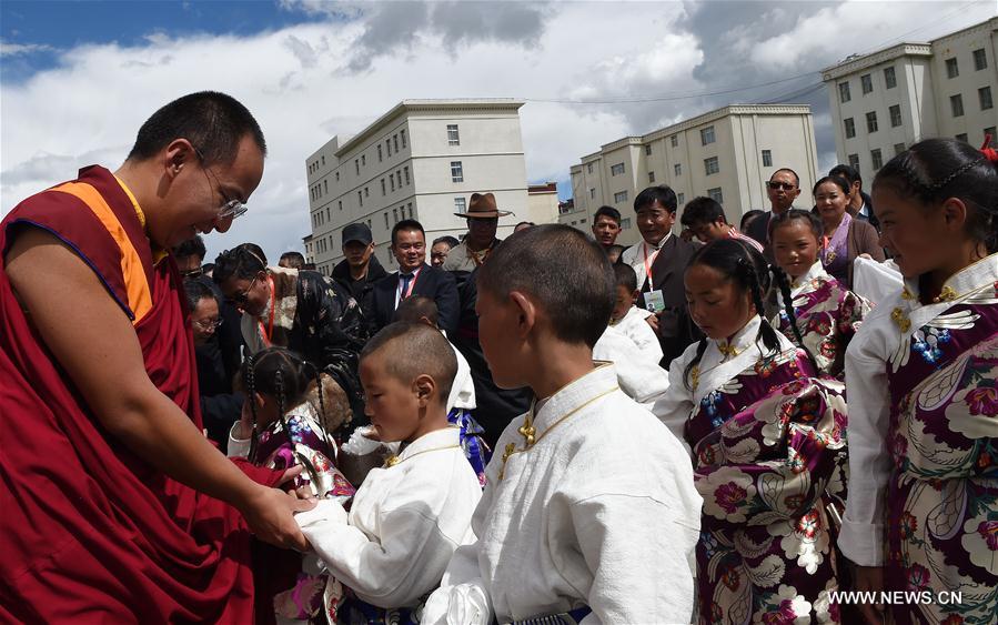 CHINA-TIBET-NAGQU-LAMA BAINQEN-CHILD WELFARE (CN)