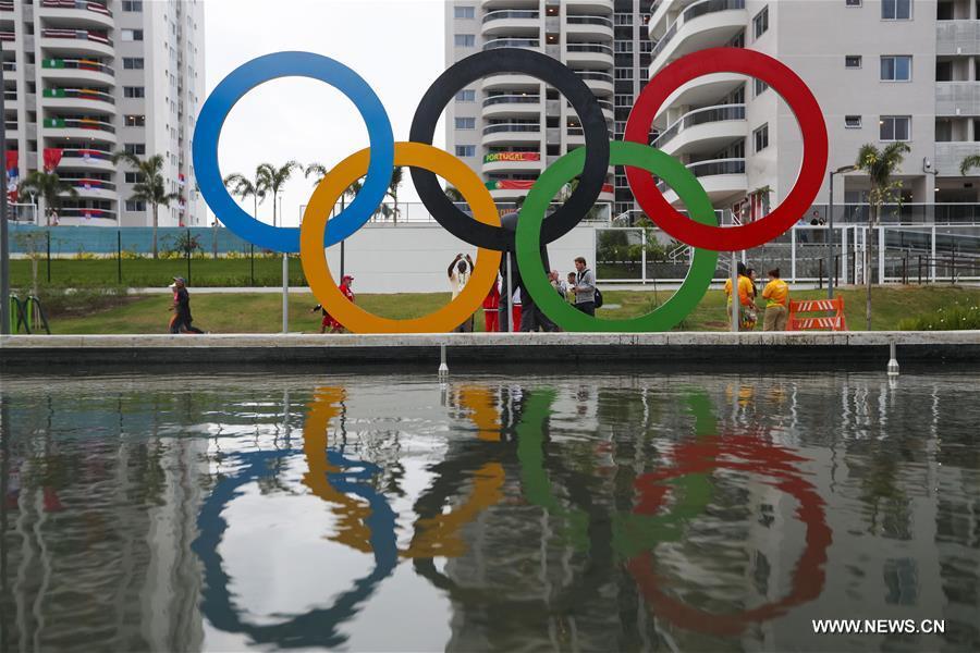 (SP)BRAZIL-RIO DE JANEIRO-OLYMPIC VILLAGE