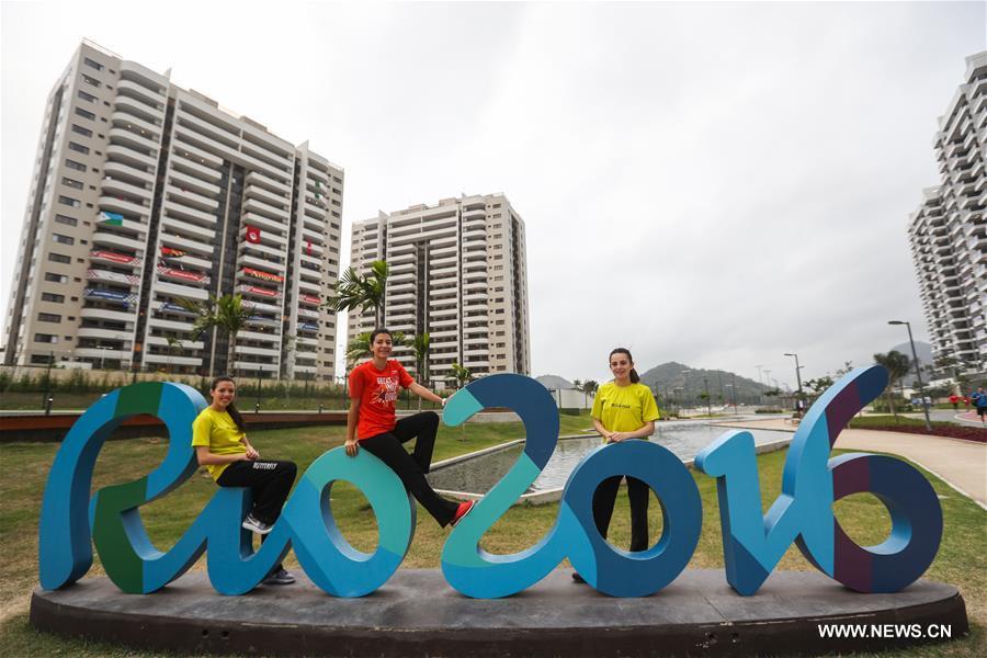 (SP)BRAZIL-RIO DE JANEIRO-OLYMPIC VILLAGE