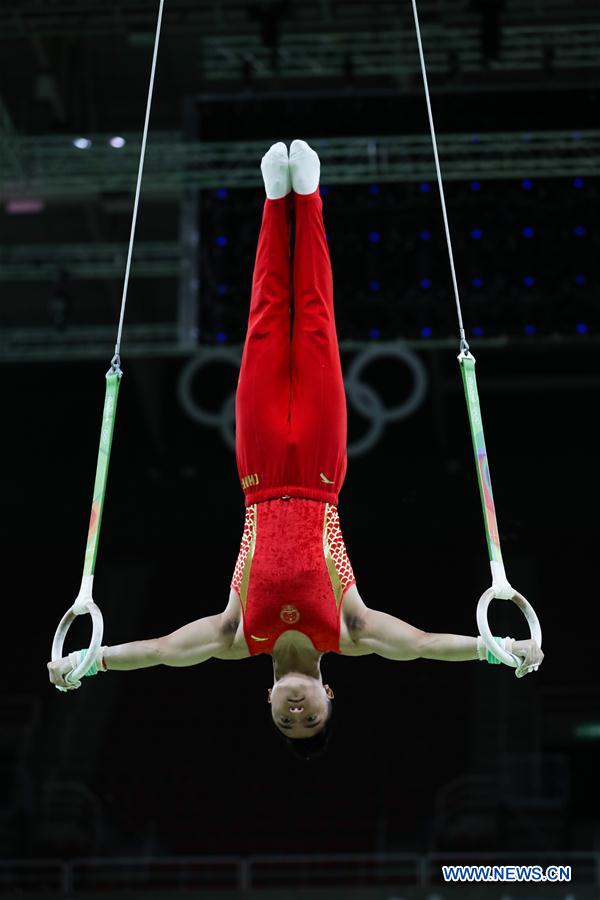 (SP)BRAZIL-RIO DE JANEIRO-OLYMPICS-GYMNASTICS-TRAINING