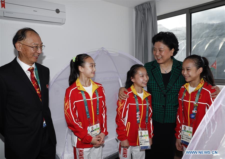 BRAZIL-RIO DE JANEIRO-LIU YANDONG-CHINESE DELEGATION-VISIT