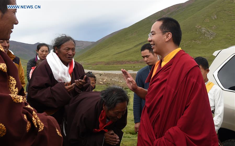 CHINA-TIBET-NAGQU-PANCHEN LAMA-VISIT (CN)