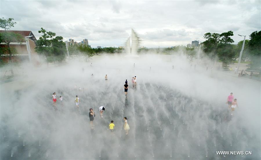 #CHINA-FUJIAN-QUANZHOU-VAPOR SQUARE(CN)