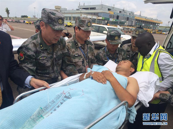 Injured Peacekeeping Soldiers Leave Hospital - People's Daily Online