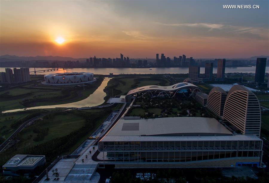 CHINA-ZHEJIANG-HANGZHOU-AERIAL VIEW (CN)