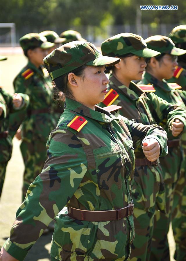 CHINA-CHANGCHUN-UNIVERSITY-MILITARY TRAINING (CN)