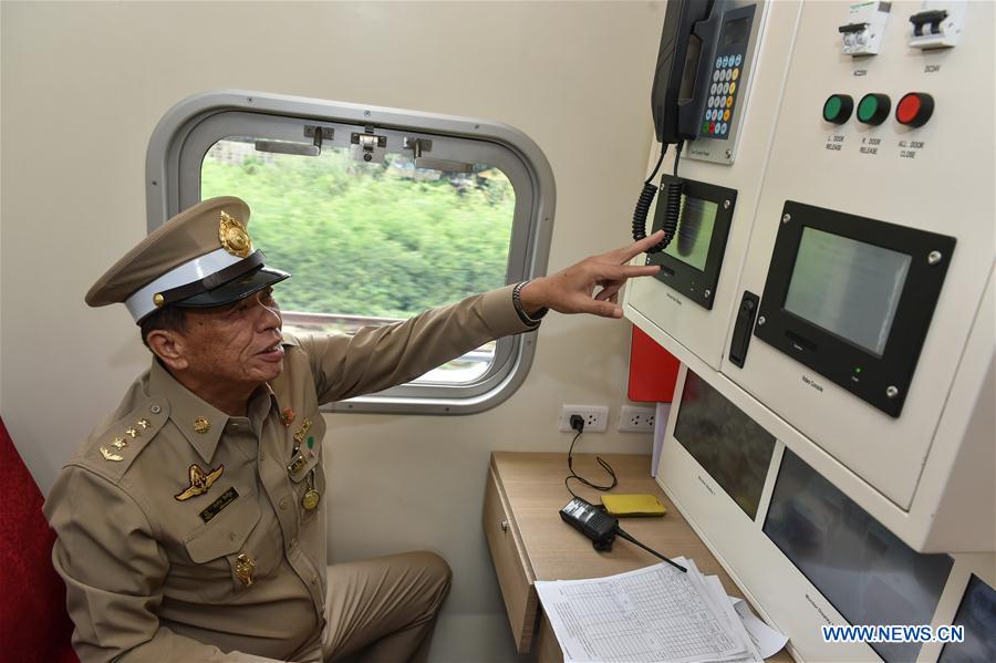 THAILND-BANGKOK-CHINESE-MADE TRAIN-DEBUT