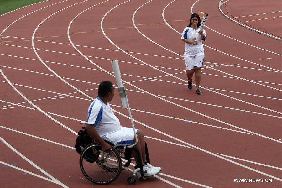 (SP)BRAZIL-SAO PAULO-PARALYMPICS-TORCH RELAY   