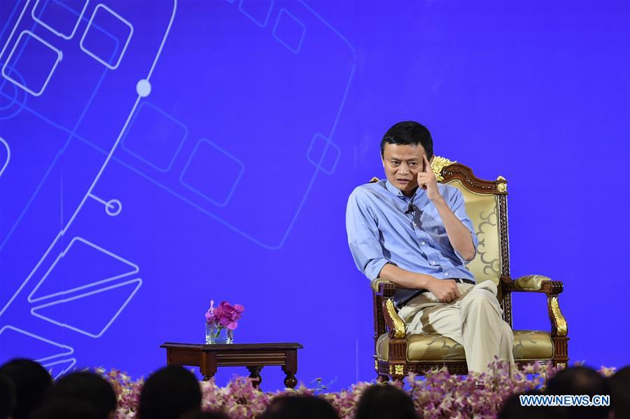 THAILAND-BANGKOK-CHINA-ALIBABA-JACK MA-CONVERSATION 