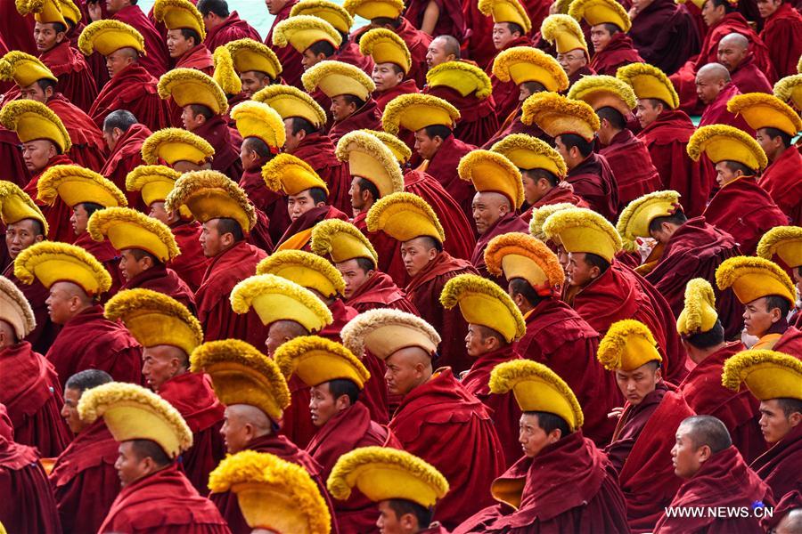 CHINA-TIBET-DREPUNG MONASTERY-600TH ANNIVERSARY(CN)