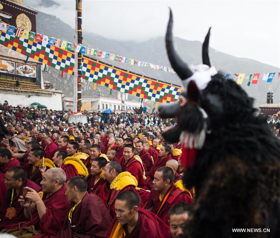 CHINA-TIBET-DREPUNG MONASTERY-600TH ANNIVERSARY(CN)