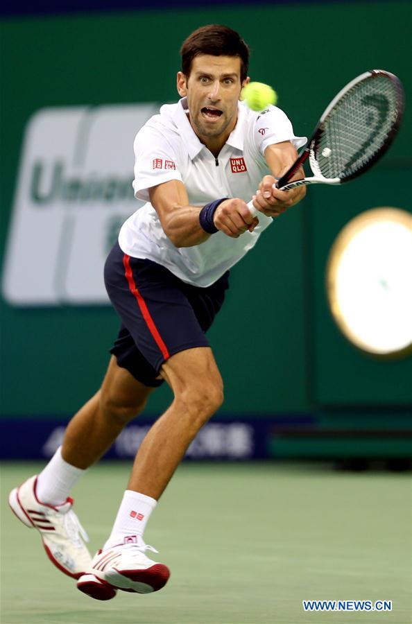 (SP)CHINA-SHANGHAI-TENNIS-SHANGHAI MASTERS-DJOKOVIC (CN)