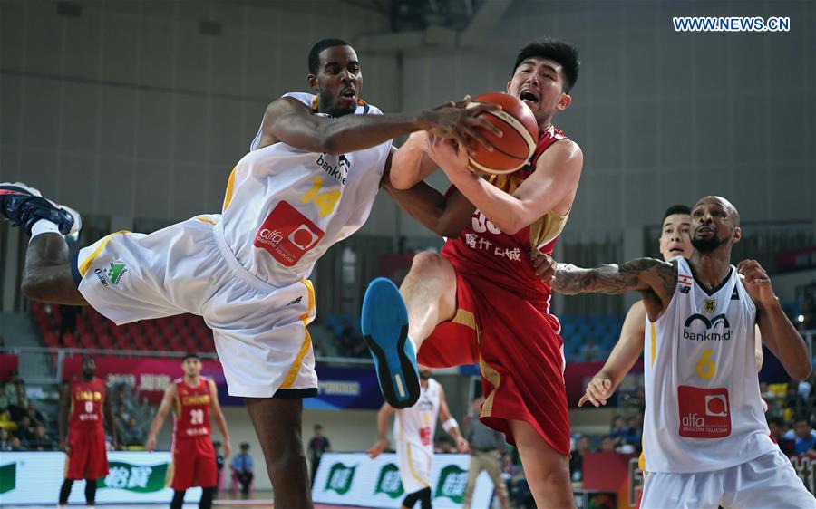 (SP)CHINA-CHENZHOU-BASKETBALL-FIBA ASIA CHAMPIONS CUP-FINAL(CN)