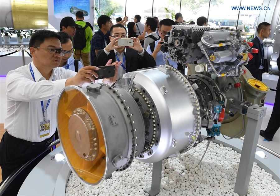 CHINA-ZHUHAI-AIRSHOW-TURBOSHAFT ENGINE (CN)