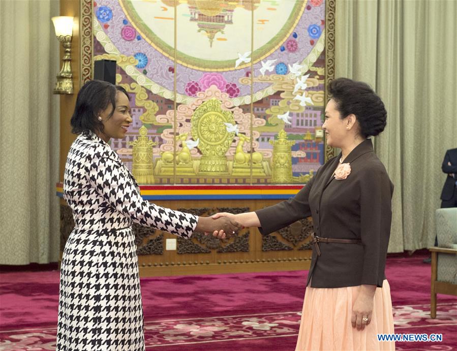 CHINA-BEIJING-PENG LIYUAN-GERTRUDE-MEETING (CN)