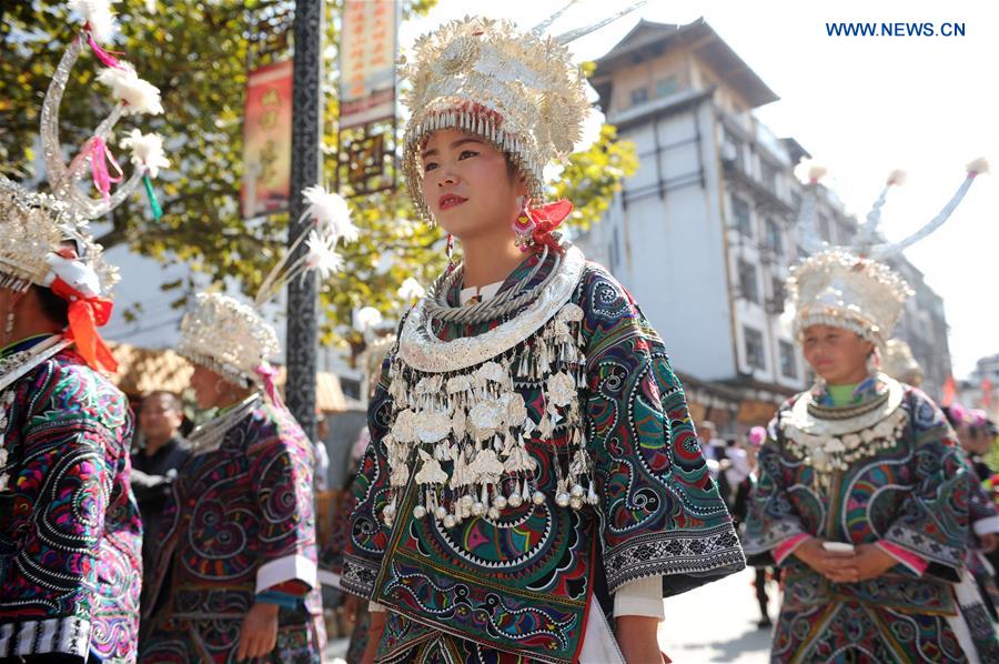 CHINA-GUIZHOU-MIAO ETHNIC GROUP-CELEBRATION (CN)