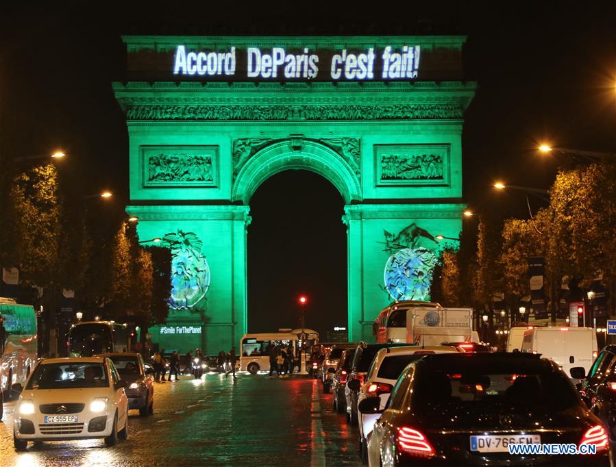 FRANCE-PARIS-PARIS AGREEMENT-CELEBRATION