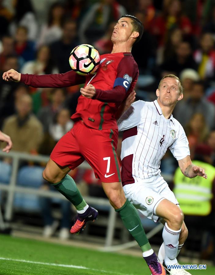 (SP)PORTUGAL-FARO-SOCCER-2018 FIFA WORLD CUP-GROUP B-PORTUGAL VS LATVIA