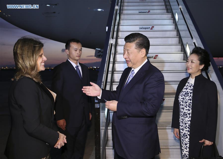 PERU-CHINA-XI JINPING-ARRIVAL