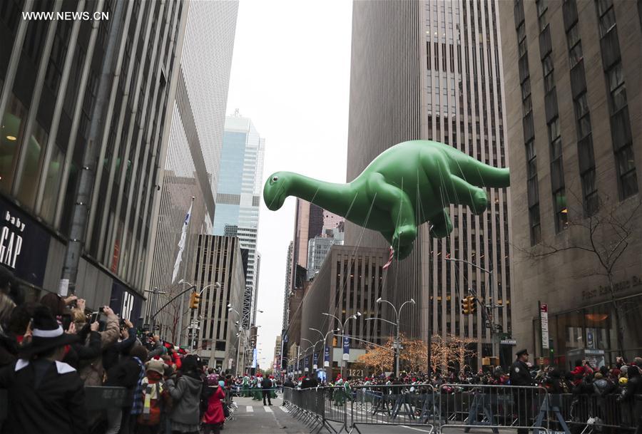 U.S.-NEW YORK-THANKSGIVING DAY PARADE