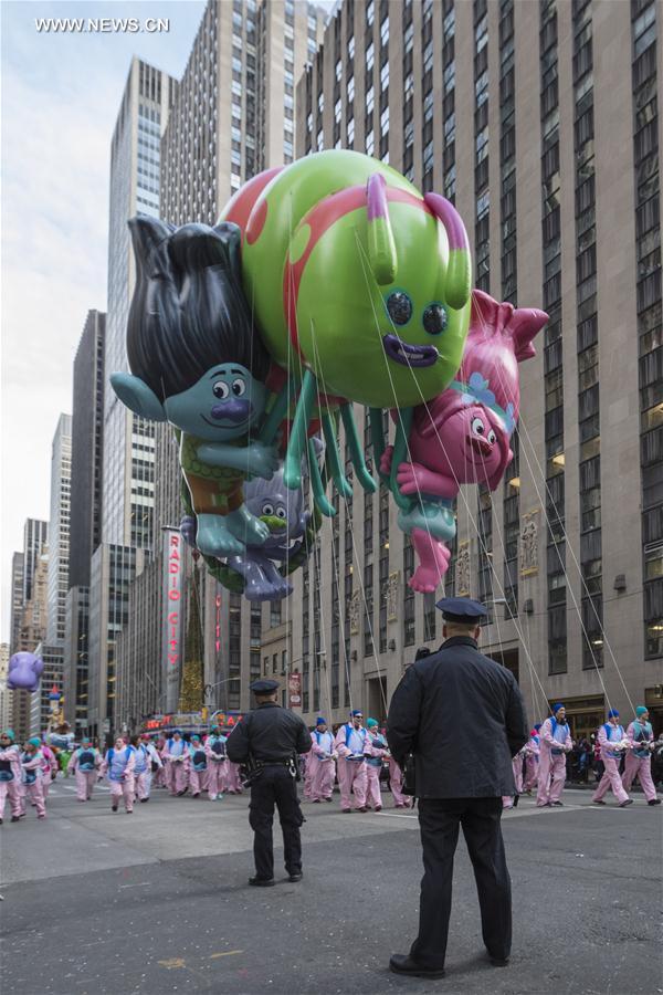 U.S.-NEW YORK-THANKSGIVING DAY PARADE