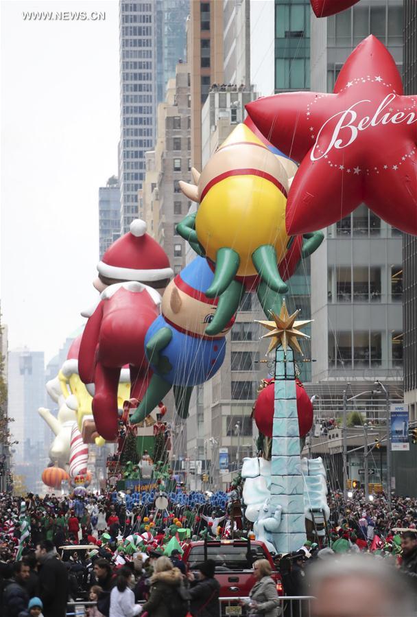 U.S.-NEW YORK-THANKSGIVING DAY PARADE