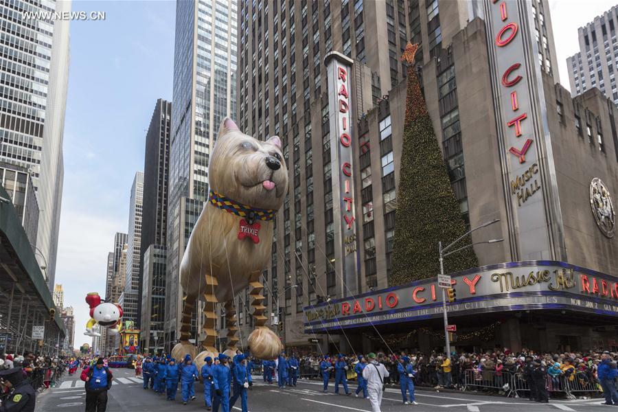 U.S.-NEW YORK-THANKSGIVING DAY PARADE