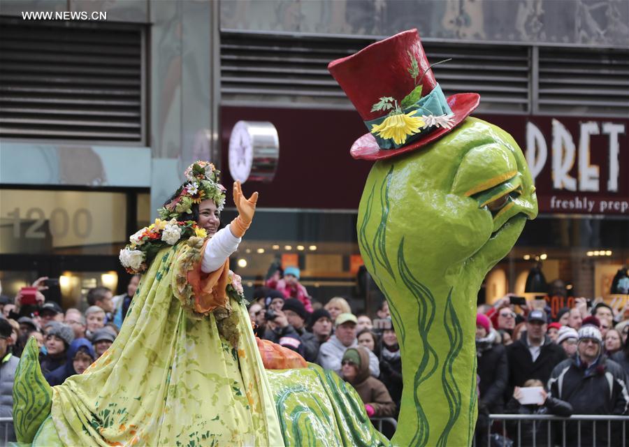 U.S.-NEW YORK-THANKSGIVING DAY PARADE