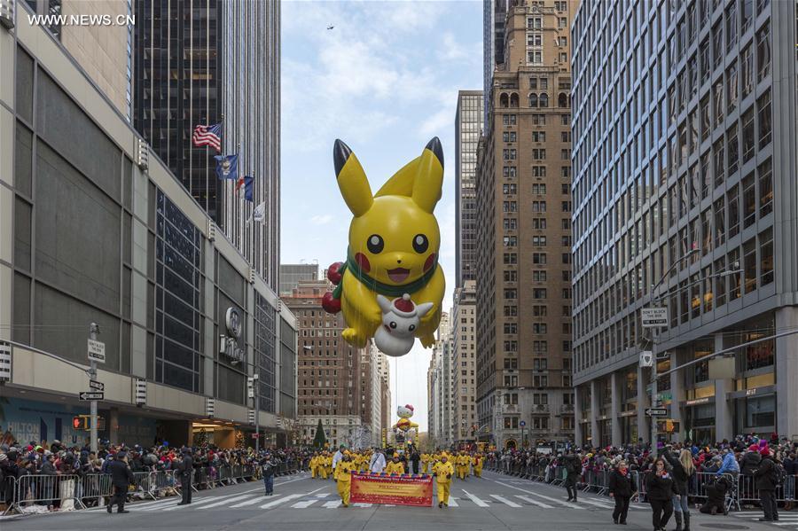 U.S.-NEW YORK-THANKSGIVING DAY PARADE