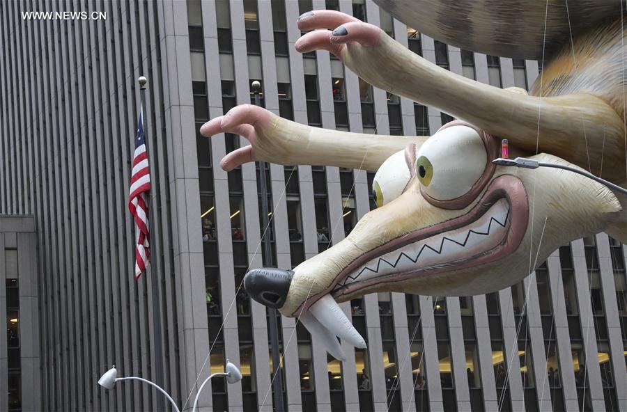 U.S.-NEW YORK-THANKSGIVING DAY PARADE