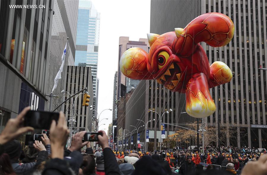 U.S.-NEW YORK-THANKSGIVING DAY PARADE