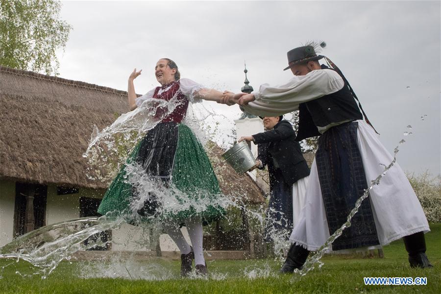 HUNGARY-SZENNA-EASTER-CELEBRATION