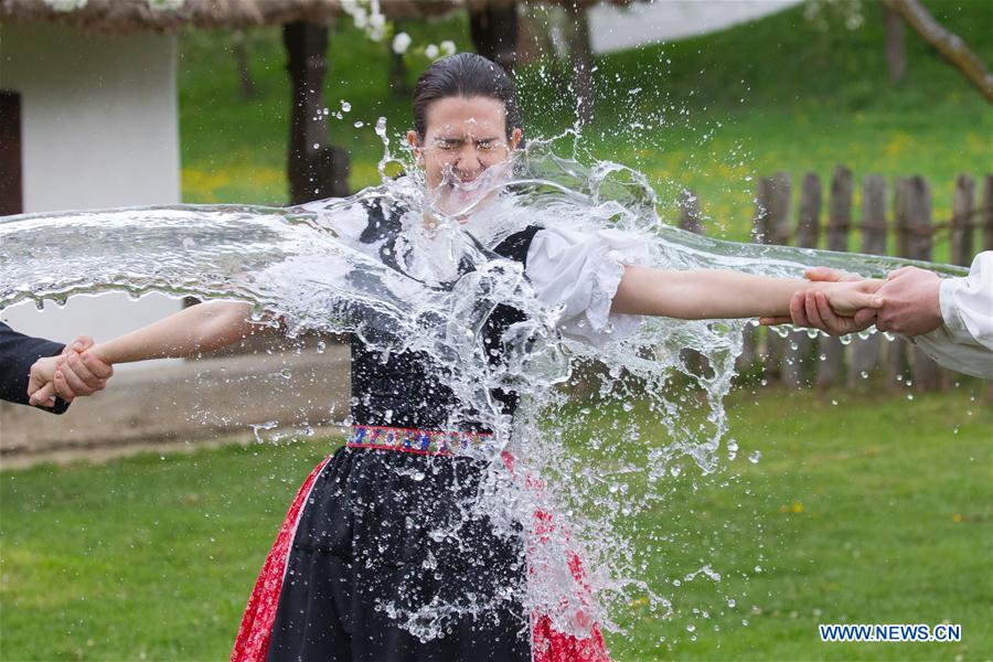 HUNGARY-SZENNA-EASTER-CELEBRATION