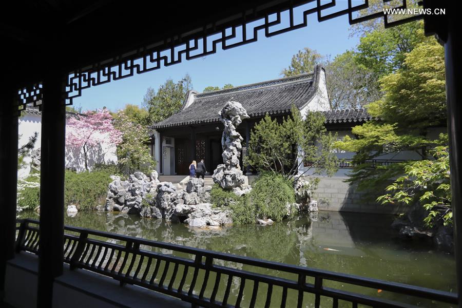 U.S.-NEW YORK-CHINESE SCHOLAR'S GARDEN