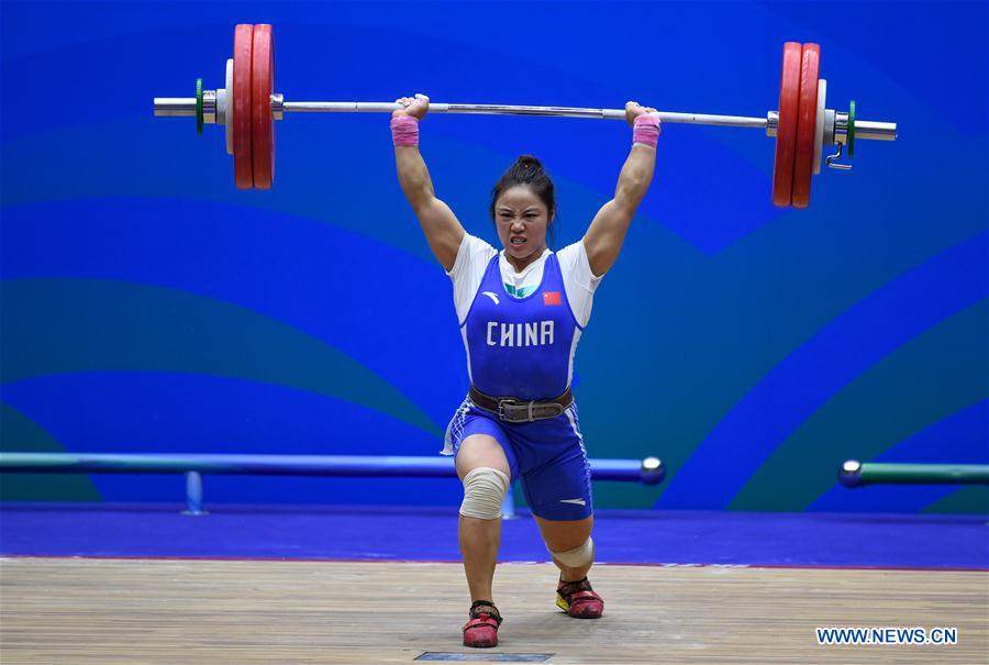 (SP)CHINA-TIANJIN-WEIGHTLIFTING-13TH CHINESE NATIONAL GAMES (CN)