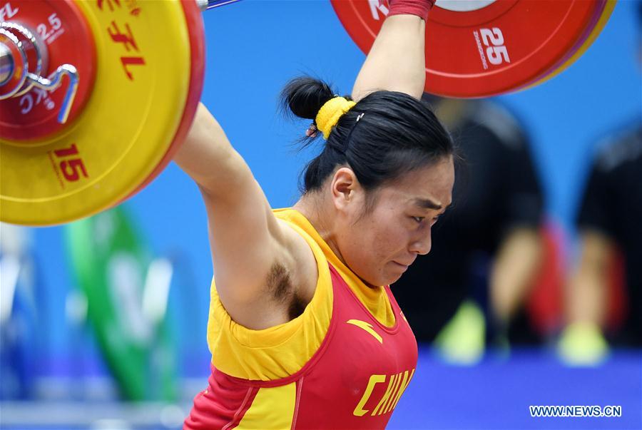 (SP)CHINA-TIANJIN-WEIGHTLIFTING-13TH CHINESE NATIONAL GAMES (CN)