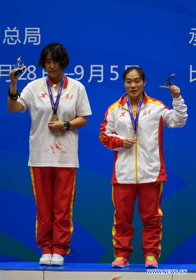 (SP)CHINA-TIANJIN-WEIGHTLIFTING-13TH CHINESE NATIONAL GAMES (CN)