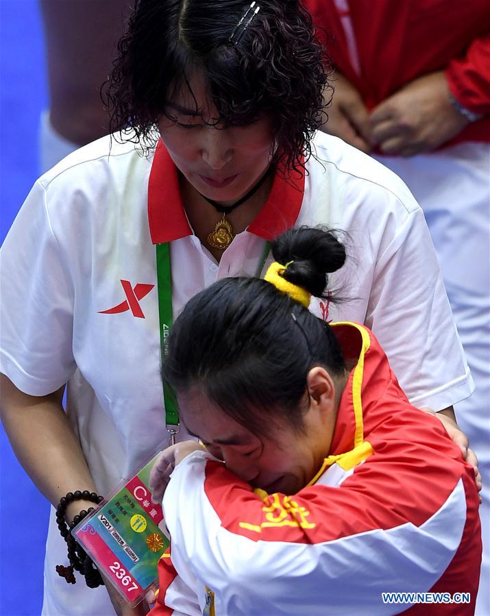 (SP)CHINA-TIANJIN-WEIGHTLIFTING-13TH CHINESE NATIONAL GAMES (CN)