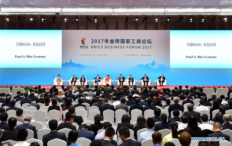 (XIAMEN SUMMIT)CHINA-XIAMEN-BRICS-BUSINESS FORUM-BLUE ECONOMY (CN)