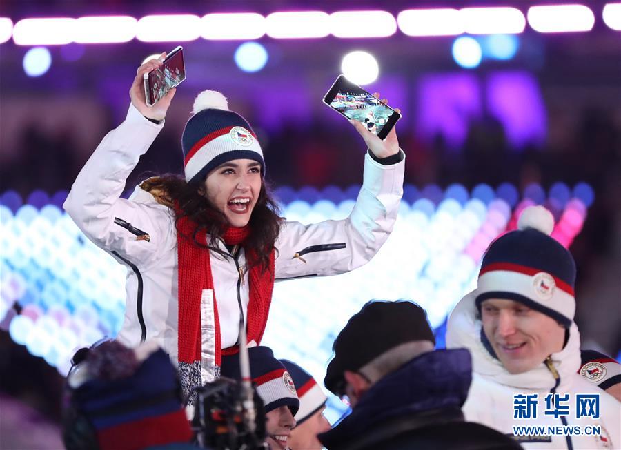 （冬奥会）（11）平昌冬奥会举行闭幕式