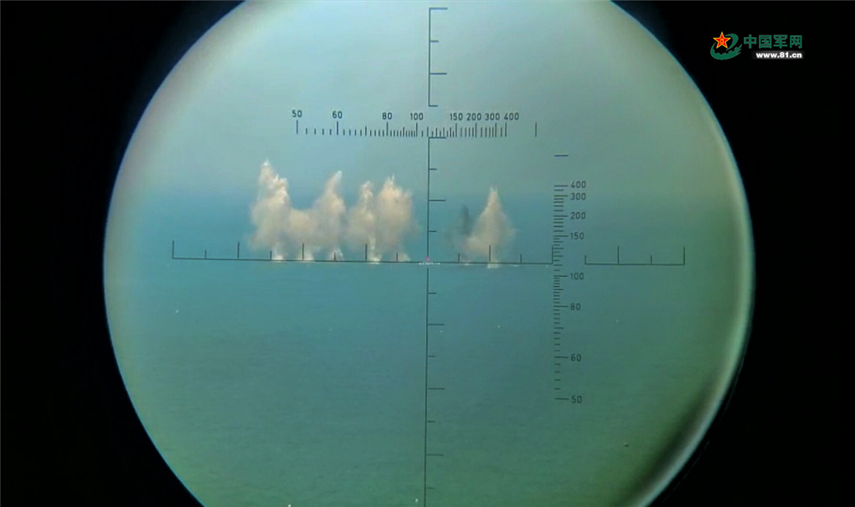 超震撼现场图！“战争之神”霸气濒海实弹射击(7) 第7页
