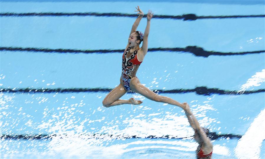 (SP)INDONESIA-JAKARTA-ASIAN GAMES-ARTISTIC SWIMMING