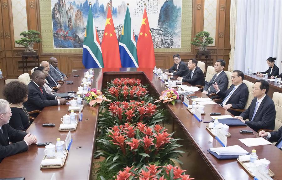 CHINA-BEIJING-LI KEQIANG-SOUTH AFRICAN PRESIDENT-MEETING (CN)