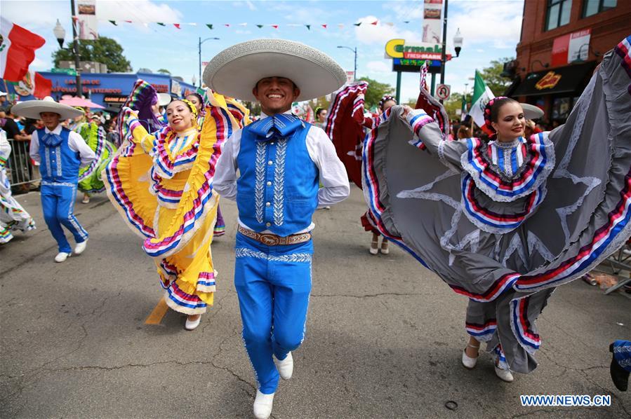 U.S.-CHICAGO-MEXICO-INDEPENDENCE DAY-PARADE