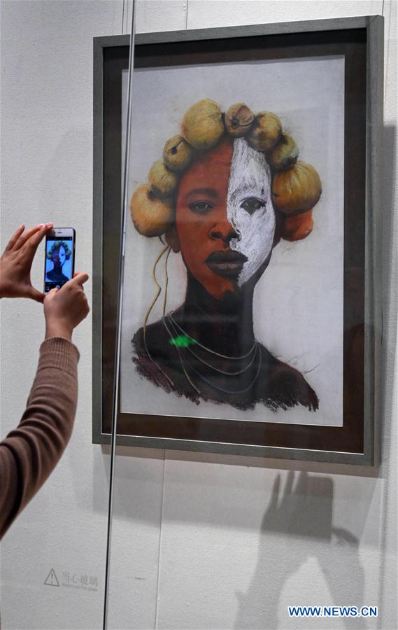 1st "Belt and Road" Afro-Sino Art Exchange Exhibition held in Beijing