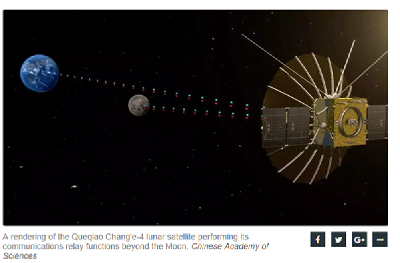 【中國那些事兒】“嫦娥”再飛天首巡月球背面 外媒：中國探月工程承載人類太空探索夢