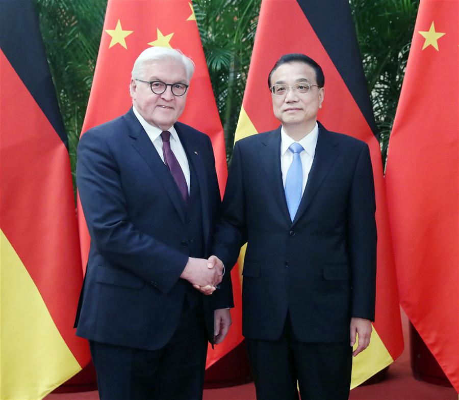 CHINA-BEIJING-LI KEQIANG-GERMAN PRESIDENT-MEETING (CN)